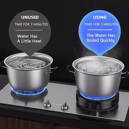 Fire & Windproof Energy Saving Gas Stove Stand (Buy 1 Get 1 Free 😍) 🔥 Limited Time Offer 🔥