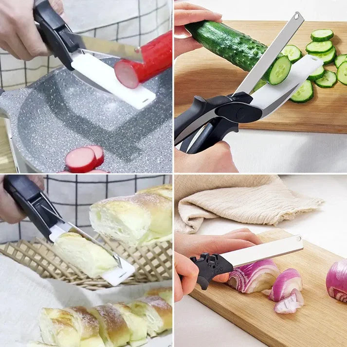 Clever Cutter 2 in 1 Kitchen Knife 🔪🔥