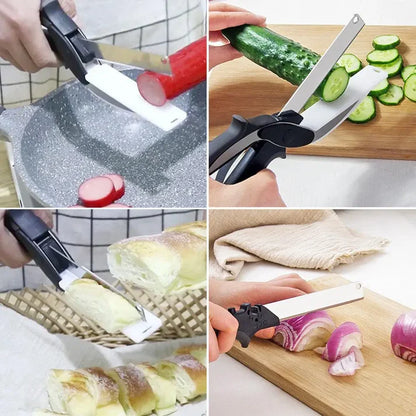 Clever Cutter 2 in 1 Kitchen Knife 🔪🔥