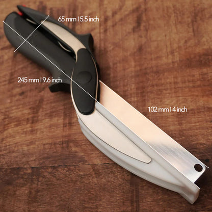 Clever Cutter 2 in 1 Kitchen Knife 🔪🔥