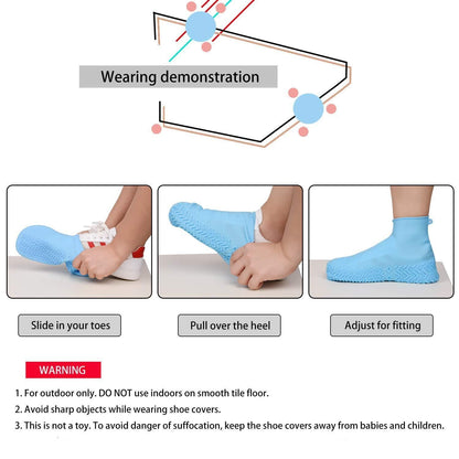 Reusable Waterproof  & Anti-Skid Shoe Covers 😍💯