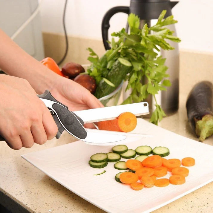 Clever Cutter 2 in 1 Kitchen Knife 🔪🔥