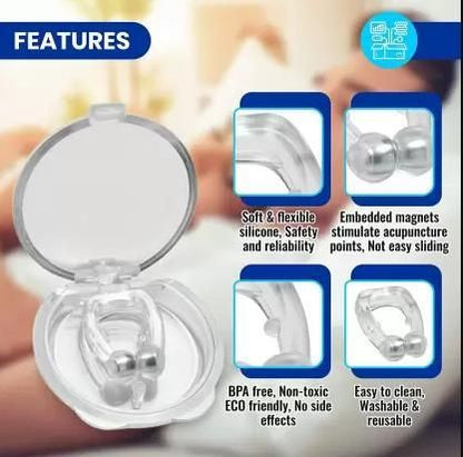 Anti-Snoring Nose Clip Device for Men & Women [BUY 1 GET 1 FREE] 🔥 LIMITED TIME OFFER