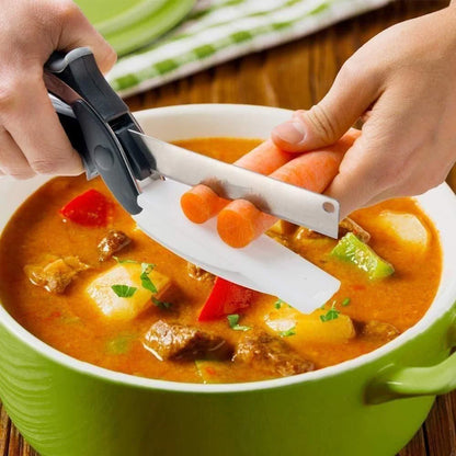 Clever Cutter 2 in 1 Kitchen Knife 🔪🔥