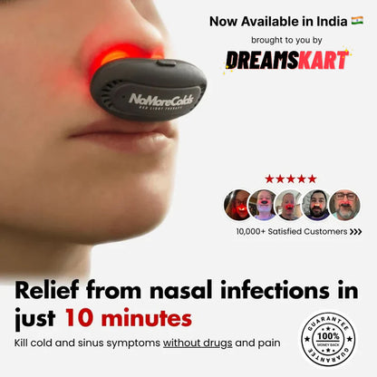 NoMore Colds - Nasal Red Light Therapy Device 🚨