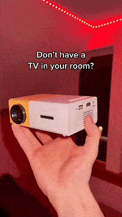 LED Portable 1080p HD Mini Pocket Projector 🎥