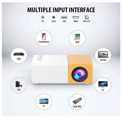 LED Portable 1080p HD Mini Pocket Projector 🎥