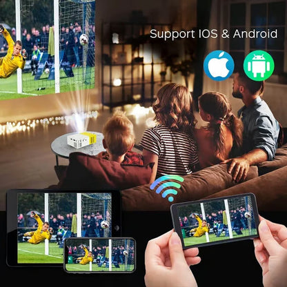 LED Portable 1080p HD Mini Pocket Projector 🎥