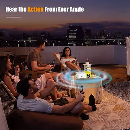 LED Portable 1080p HD Mini Pocket Projector 🎥