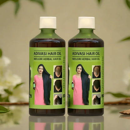 Adivasi Herbal Hair Oil (BUY 1, GET 1 FREE) 😍🔥